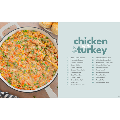 Easy Healthy Dinners Cookbook