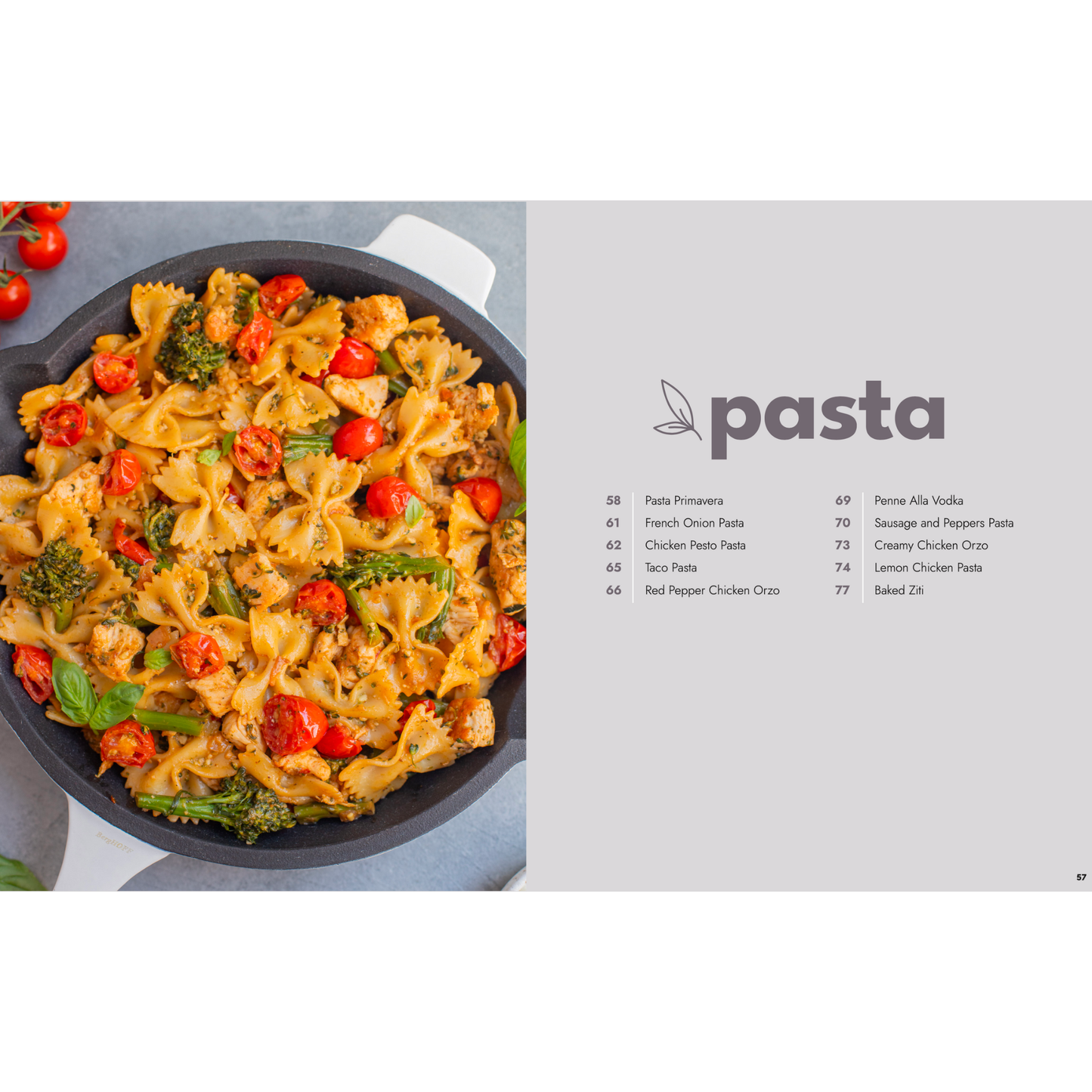 Easy Healthy Dinners Cookbook